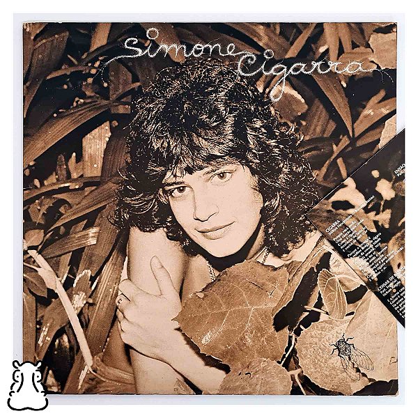 LP Simone - Cigarra - Disco de Vinil 1978 Encarte - Hm