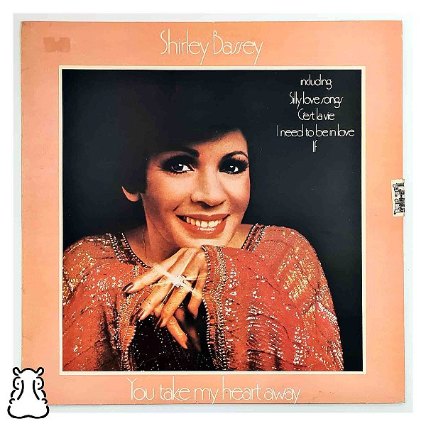 LP Shirley Bassey - You Take My Heart Away - Vinil 1977 - Hm