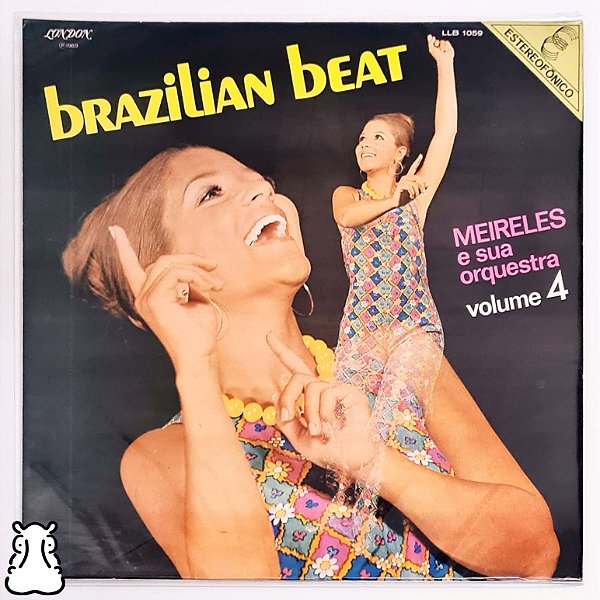 LP Meireles e Orquestra Brazilian Beat Vol 4 Vinil 1969 - Hm