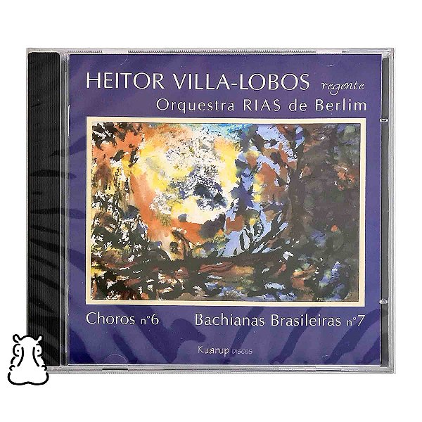 CD Heitor Villa-Lobos Choros 6 Bachianas Brasileiras 7 - Hm