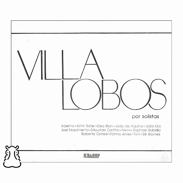 CD Villa Lobos Por Solistas - 2016 - Hm