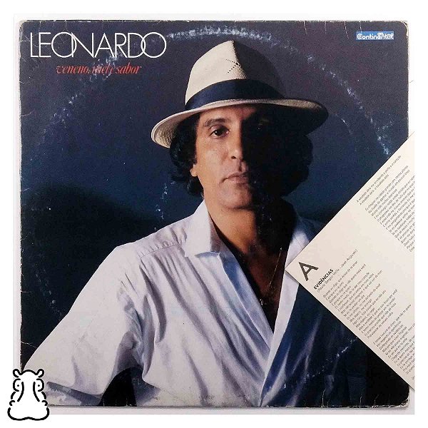 Lp Leonardo Sullivan - Veneno, Mel E Sabor - Vinil 1989 - Hm
