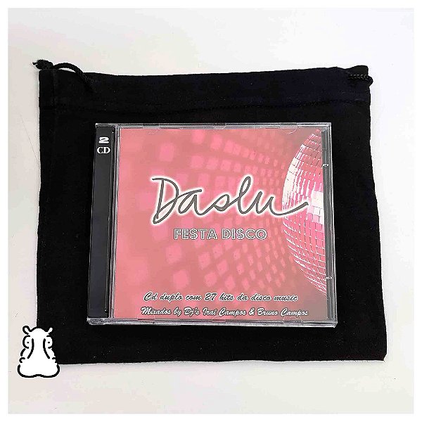 CD Daslu Festa Disco - 2007 - Duplo - com Capa - Hm