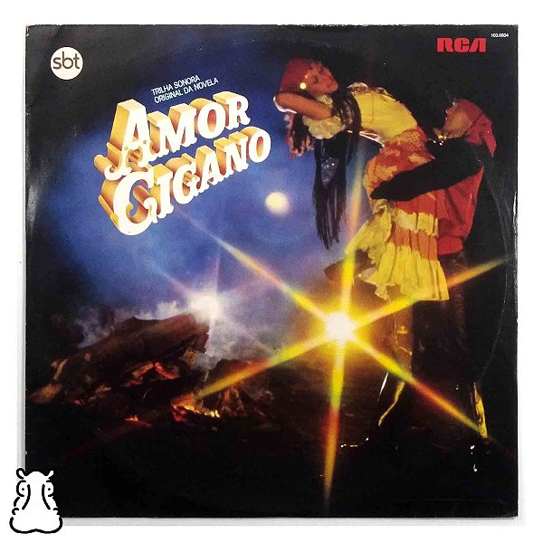LP Novela - Amor Cigano - SBT - Disco Vinil - Amostra - Hm