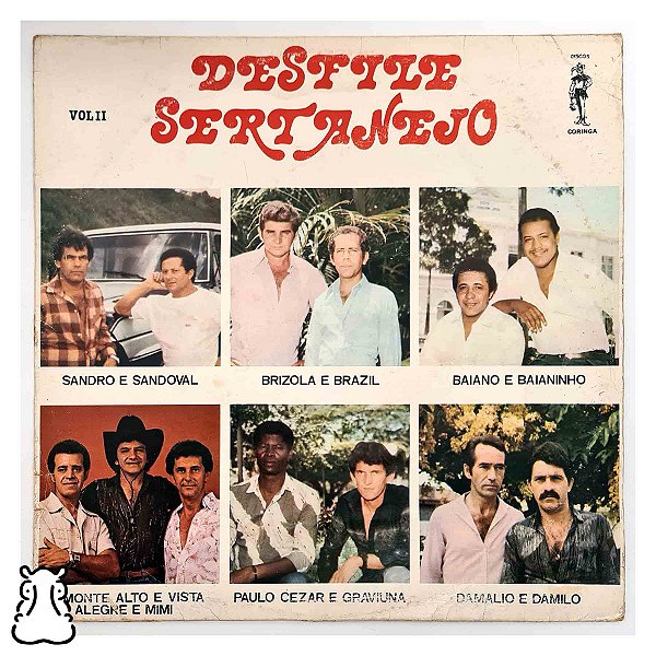 LP Desfile Sertanejo Vol.2 - Disco de Vinil - 1986 - Hm
