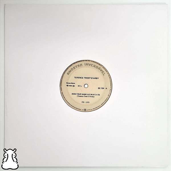 LP Terence Trent D'Arby Sign Your Name Vinil Single - Hm