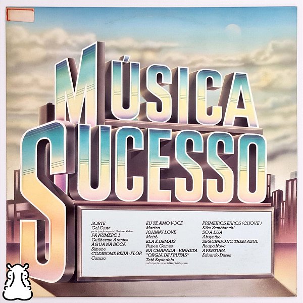 LP Música Sucesso - Disco de Vinil 1986 - Hm