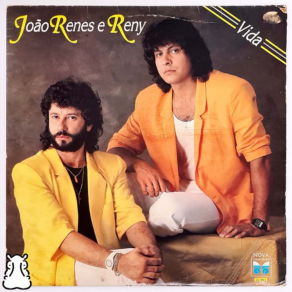 LP João Renes e Reny - Vida - Disco de Vinil 1987 - Hm