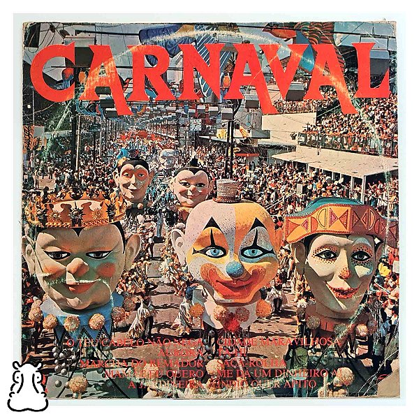 LP Conjunto Explosão do Samba - Carnaval - Vinil 1982 - Hm