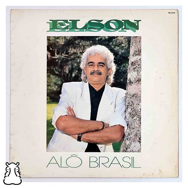 LP Elson do Forrogode - Alô Brasil - 1989 - Disco Vinil - Hm