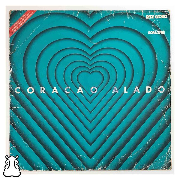 LP Novela - Coração Alado - Internacional - Vinil 1980 - Hm