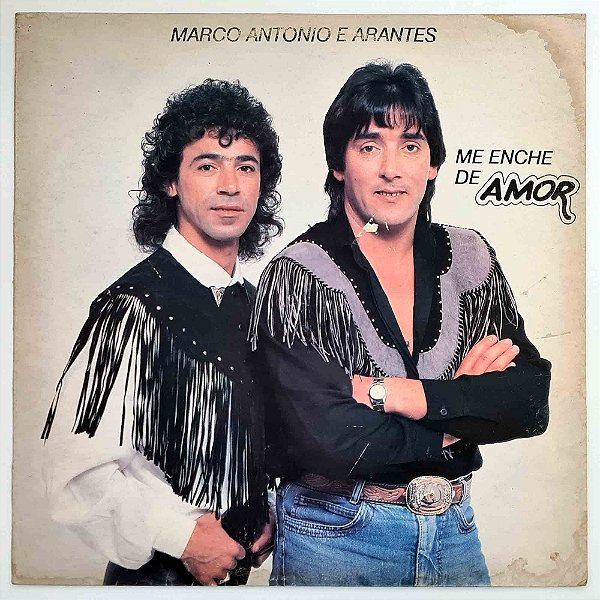 LP Marco Antonio e Arantes - Me Enche de Amor - Vinil - Hm