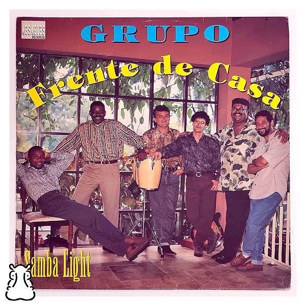 LP Grupo Frente de Casa - Samba Light - Vinil 1993 - Hm