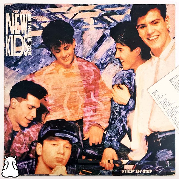 LP New Kids On The Block - Step By Step Vinil 1990 - Hm