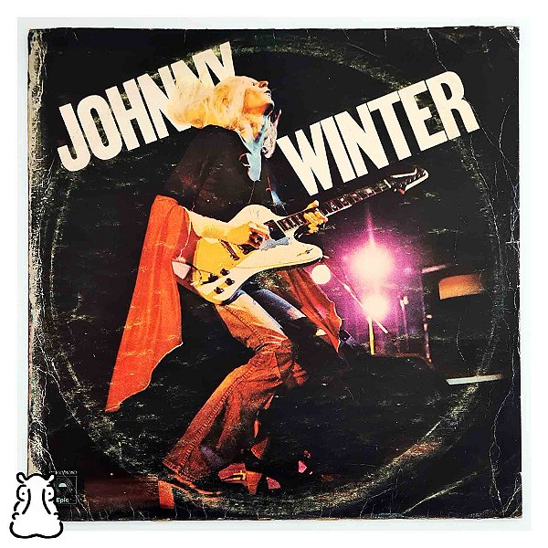 LP Johnny Winter - Captured Live - Disco de Vinil 1976 - Hm