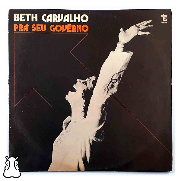 LP Beth Carvalho - Prá Seu Governo - Disco Vinil 1975 - Hm