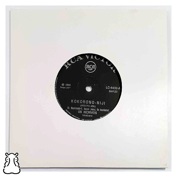 Compacto Os Incríveis - Kokorono Niji Milionário Vinil - Hm