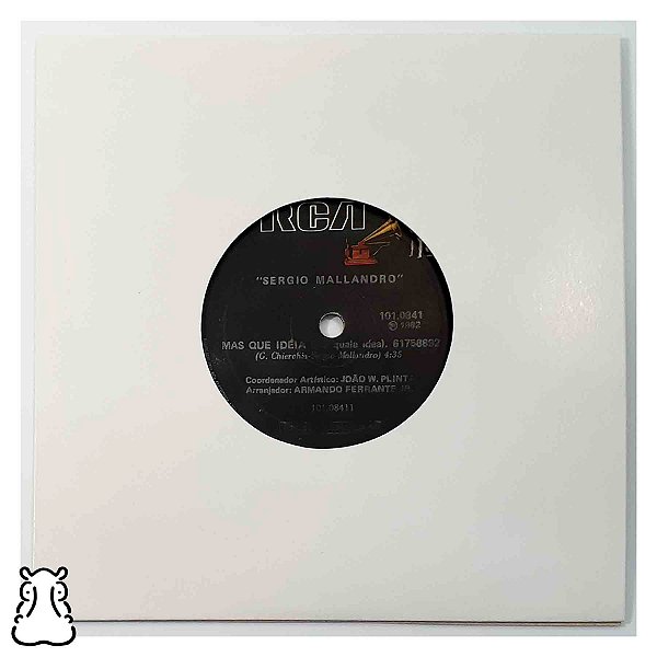 Compacto Sérgio Mallandro - Vem Fazer Glu Glu - Vinil - Hm