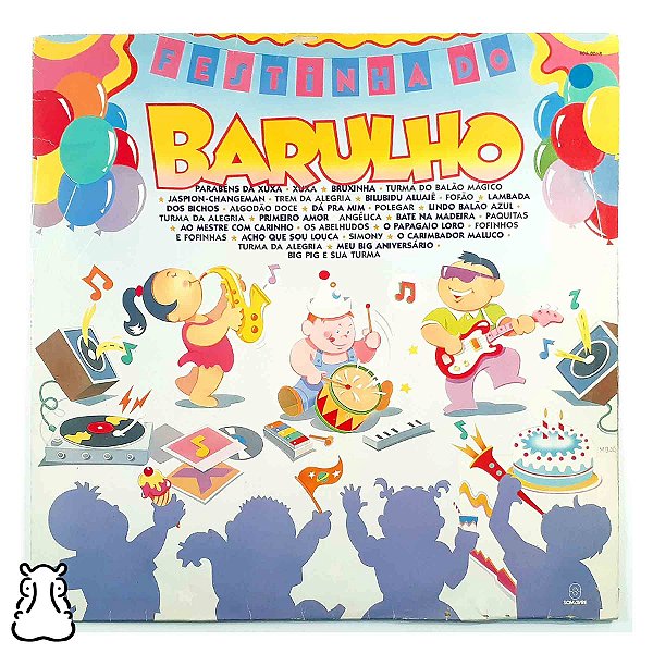 LP Festinha Do Barulho - Disco de Vinil 1989 - Leia - Hm