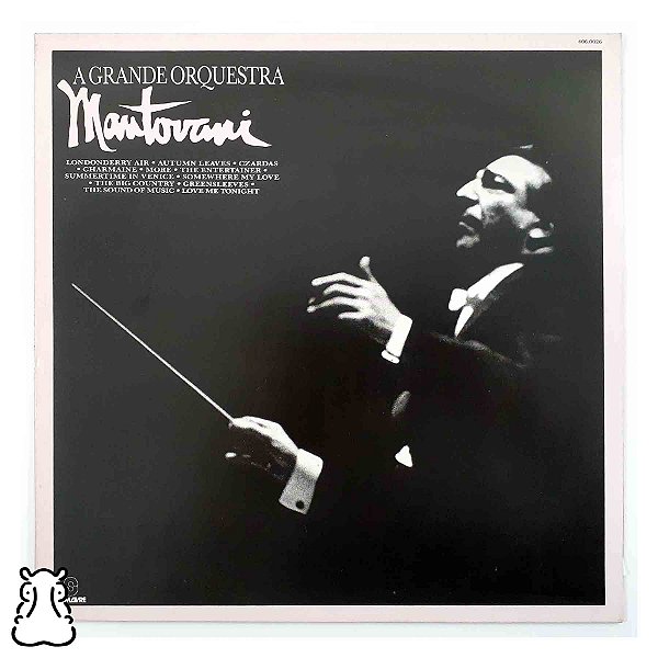 LP Mantovani - Londonderry Air - 1988 - Vinil - Amostra - Hm