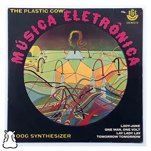 Compacto The Plastic Cow - Música Eletrônica Vinil Leia - Hm