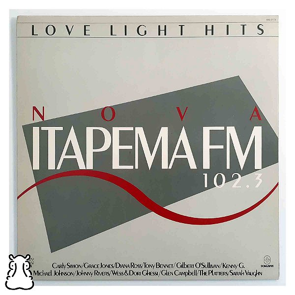 LP Love Light Hits - Nova Ipanema FM - Vinil - Amostra - Hm