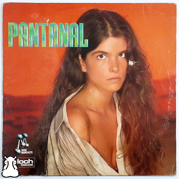 LP Trilha Novela - Pantanal - Disco de Vinil 1990 - Hm