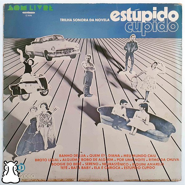 LP Novela - Estúpido Cupido - Nacional Vinil 1976 Leia - Hm