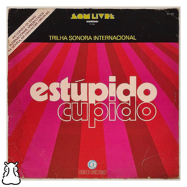 LP Novela - Estúpido Cupido Internacional - Vinil 1976 - Hm