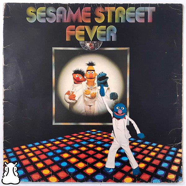 LP Sesame Street - Sesame Street Fever Vinil 1978 Leia - Hm