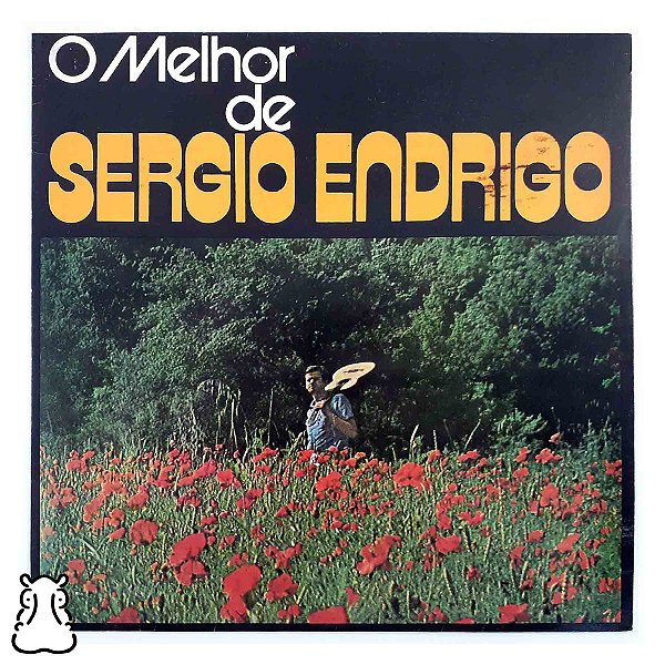 LP O Melhor de Sergio Endrigo - Disco de Vinil 1975 - Hm