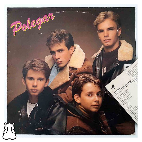 LP Polegar - 1989 - Dá Pra Mim - Disco de Vinil Encarte - Hm