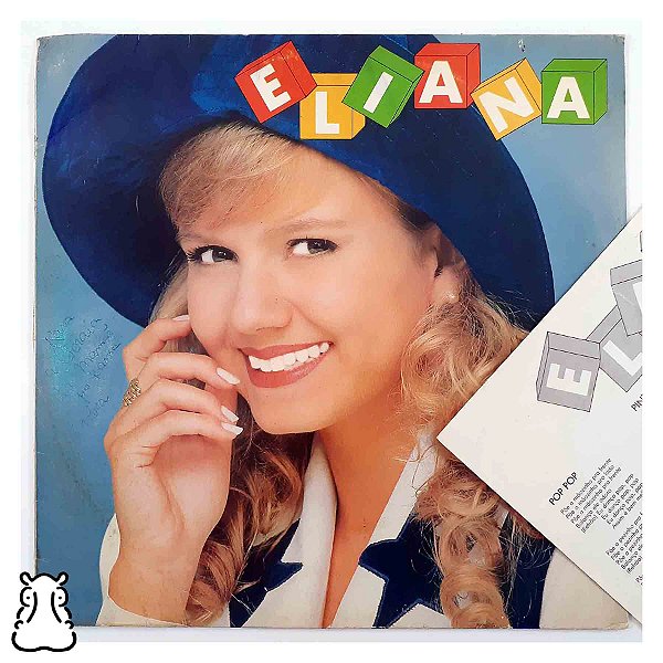 LP Eliana - 1994 - Pop Pop - Vinil com cubo para montar - Hm