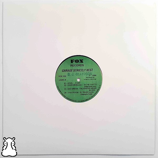 LP Garage Striclty Best - Disco de Vinil DJ 1994 - Hm
