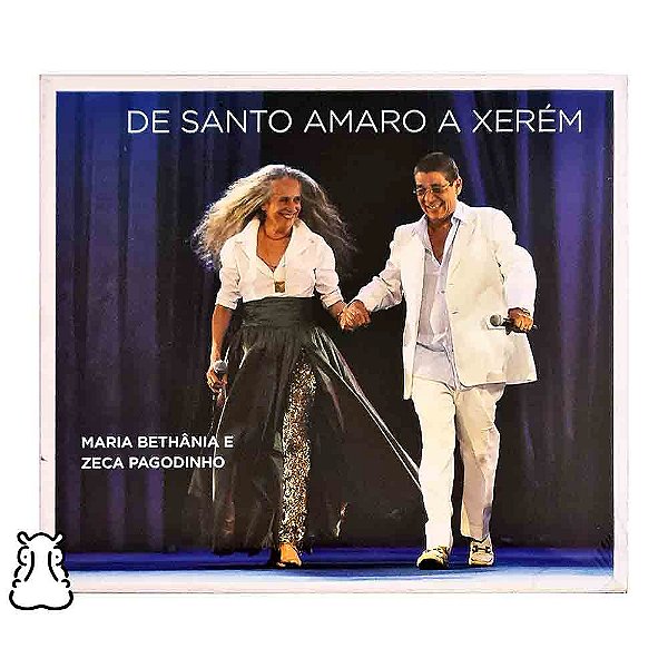 CD Maria Bethânia e Zeca Pagodinho De Santo Amaro a Xerém Hm