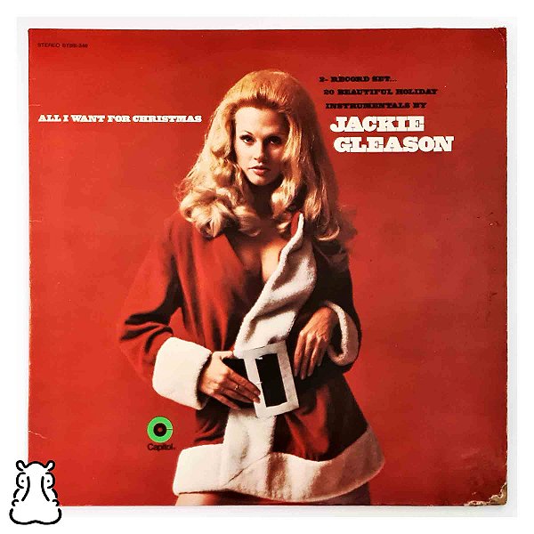 LP Jackie Gleason All I Want For Christmas Vinil Duplo - Hm