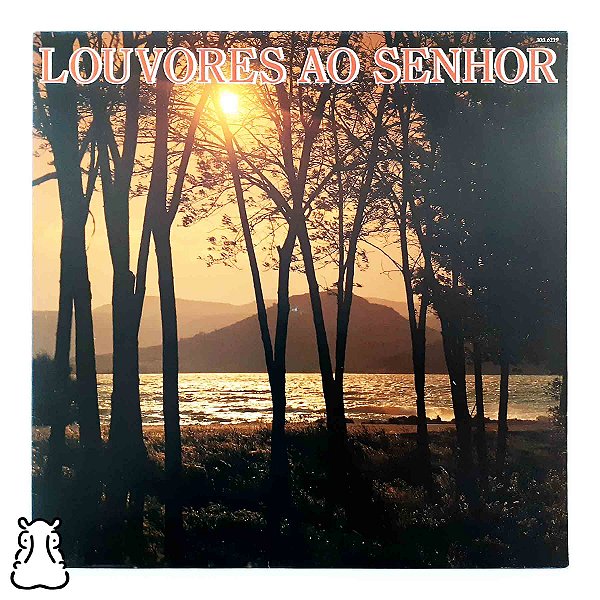 LP Louvores ao Senhor - Disco de Vinil 1991 - Hm