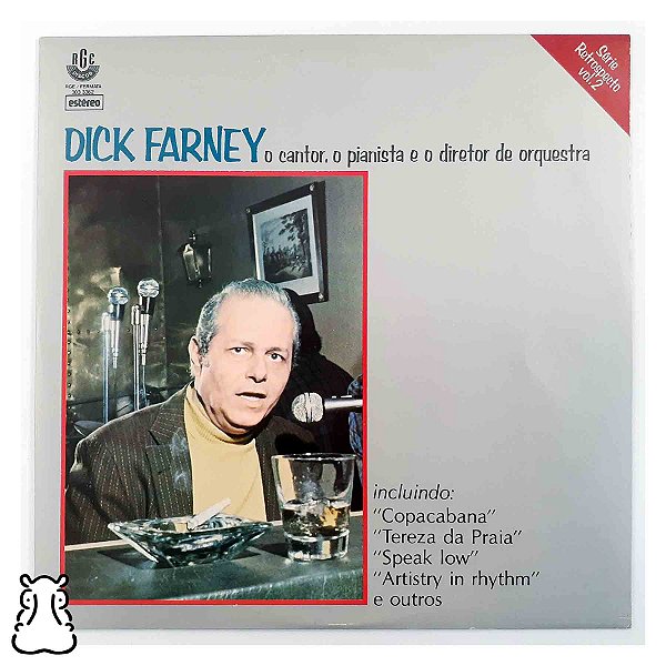 LP Dick Farney - Série Retrospecto Vol. 2 - Vinil 1979 - Hm