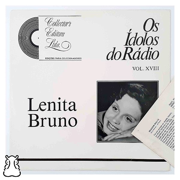 LP Lenita Bruno Ídolos do Rádio N° 18 Vinil 1989 Leia - Hm