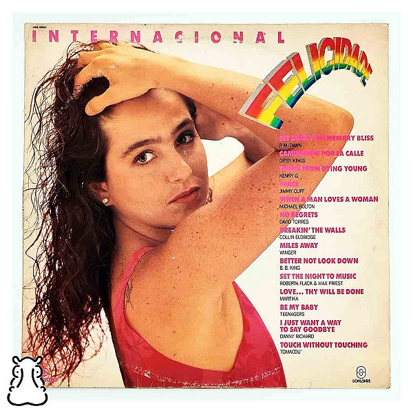 LP Novela - Felicidade Internacional - Disco Vinil 1992 - Hm