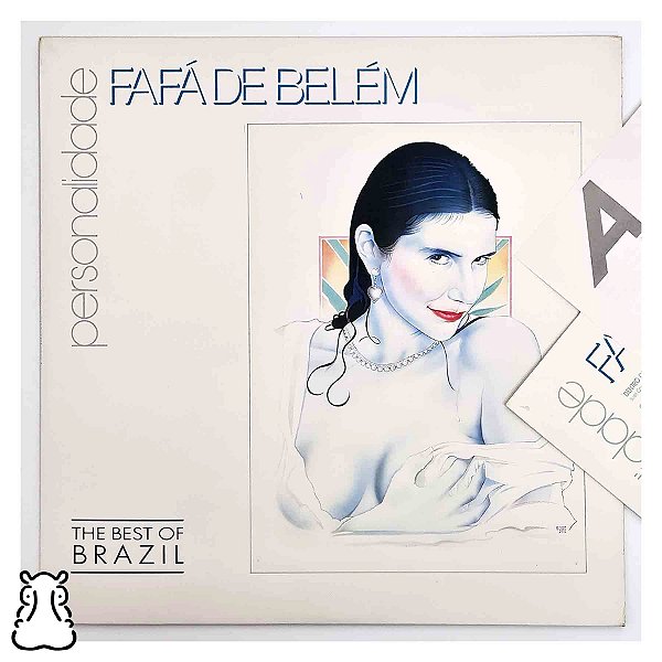 LP Fafá de Belém - Personalidade - Vinil 1988 Encarte - Hm
