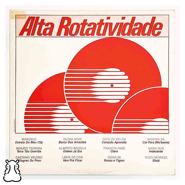 LP Alta Rotatividade - Amostra - Vinil - Coletânea MPB - Hm