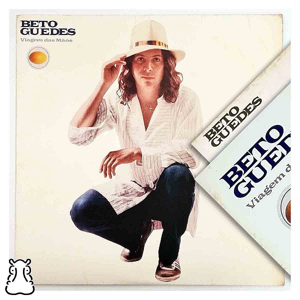 LP Beto Guedes - Viagem das Mãos Vinil Encarte + pôster - Hm