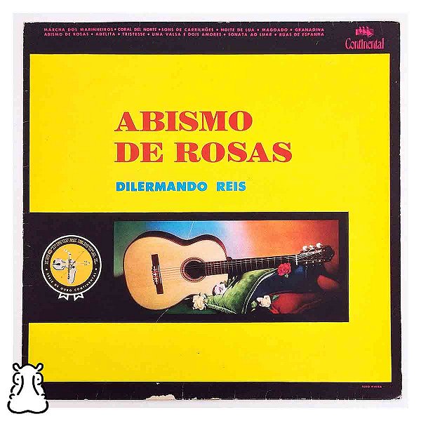 LP Dilermando Reis - Abismo de Rosas - Disco Vinil 1961 - Hm