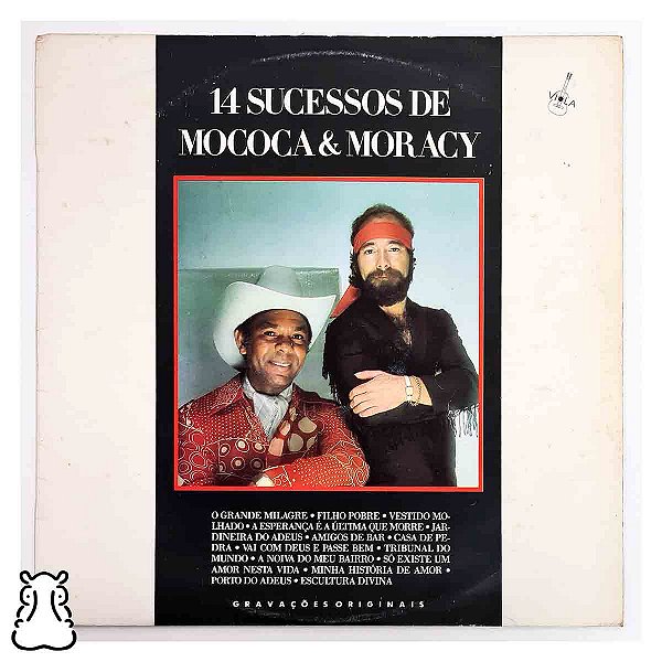 LP Mococa & Moracy - 14 Sucessos - Disco de Vinil 1987 - Hm