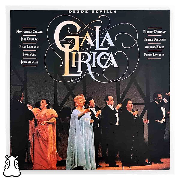 LP Gala Lírica - 1991 - Disco de Vinil - Duplo - Hm