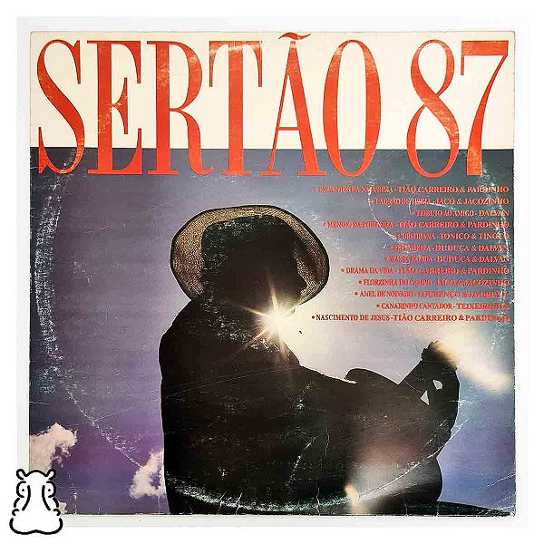 LP Sertão 87 - Disco de Vinil 1987 - Hm