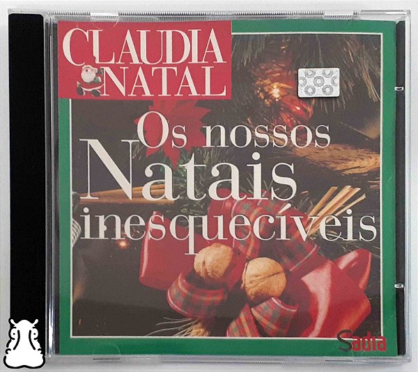 CD Claudia Natal - Os Nossos Natais Inesquecíveis 1997 - Hm