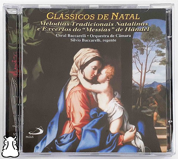 CD Clássicos de Natal Melodias Excertos Messias Haendel - Hm