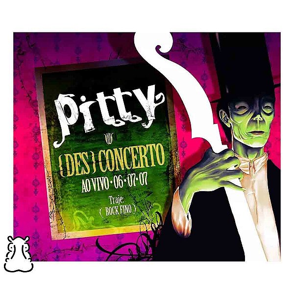 CD Pitty - {des} Concerto Ao Vivo - Novo Lacrado - Hm